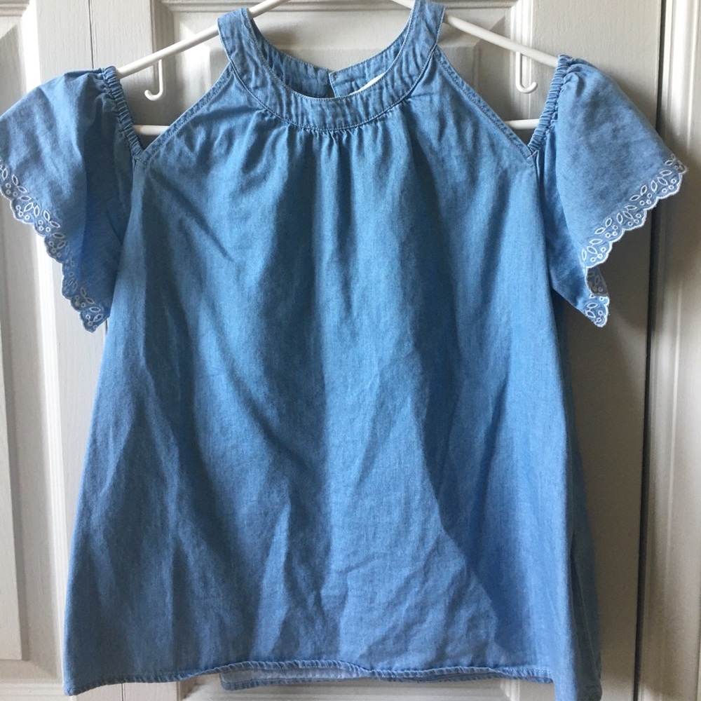 Abercrombie Kids faux denim tank top: